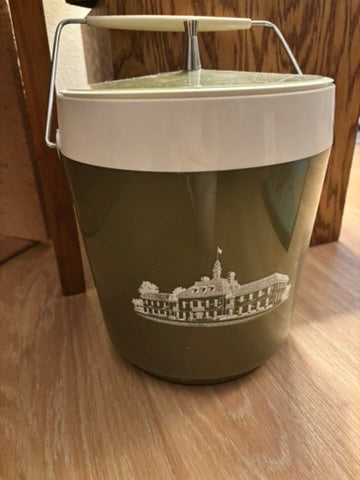 Avocado Green Vintage West Bend Ice Bucket