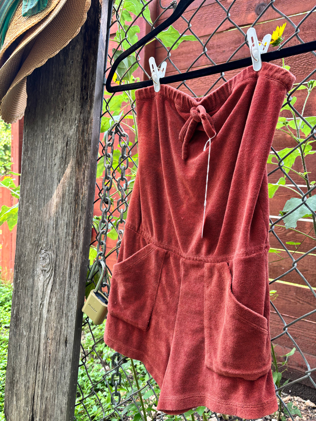 Auburn Terry-cloth Swim Cover-up