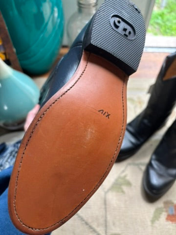Vintage Navy Blue CowTown Boots