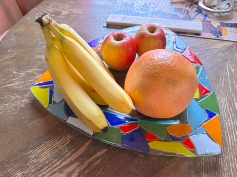 Brazilian Art Glass Platter