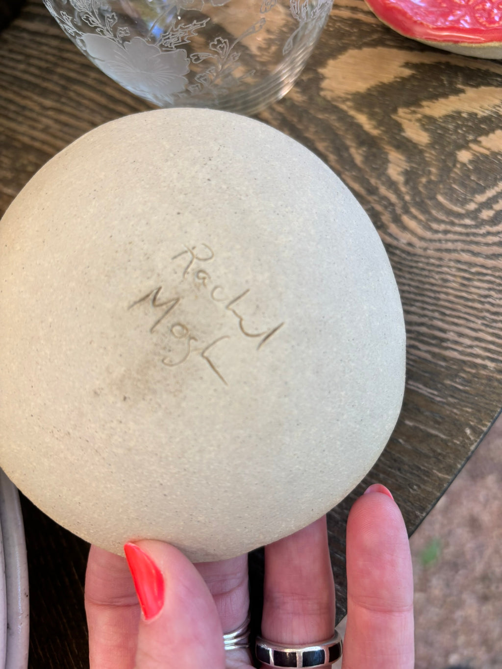 Handmade Studio Pottery Saucer II