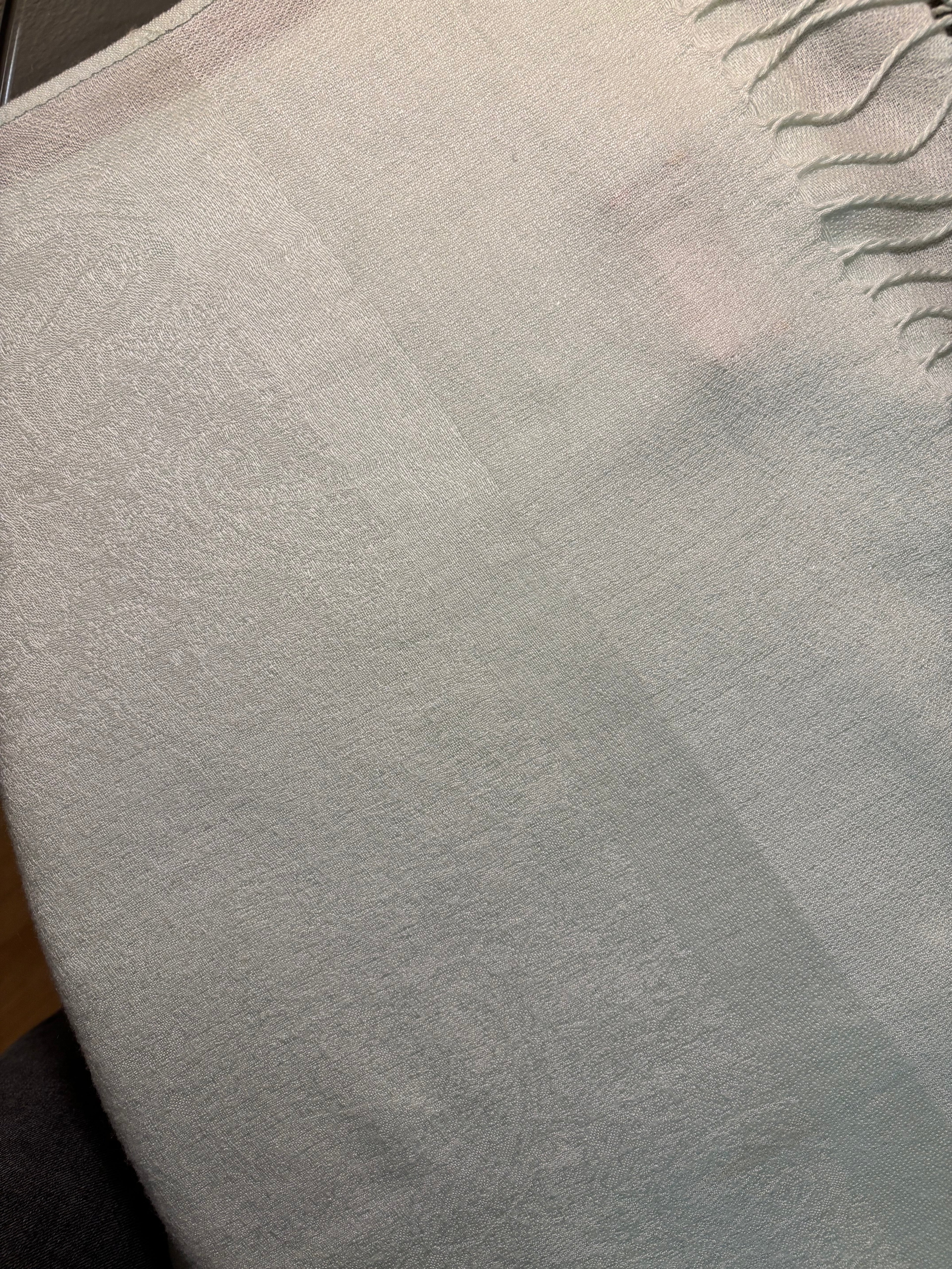 Elegant Vintage Pale Blue Authentic Pashmina