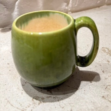 Vintage Green Glaze "ROBERT" Mug