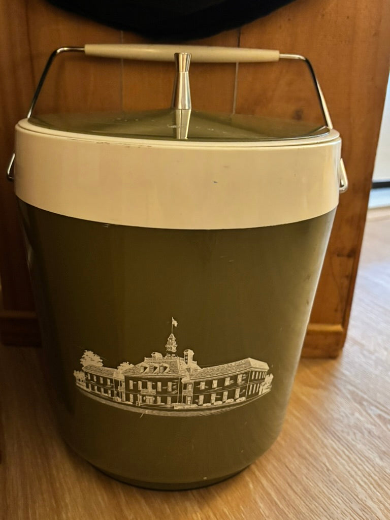 Avocado Green Vintage West Bend Ice Bucket