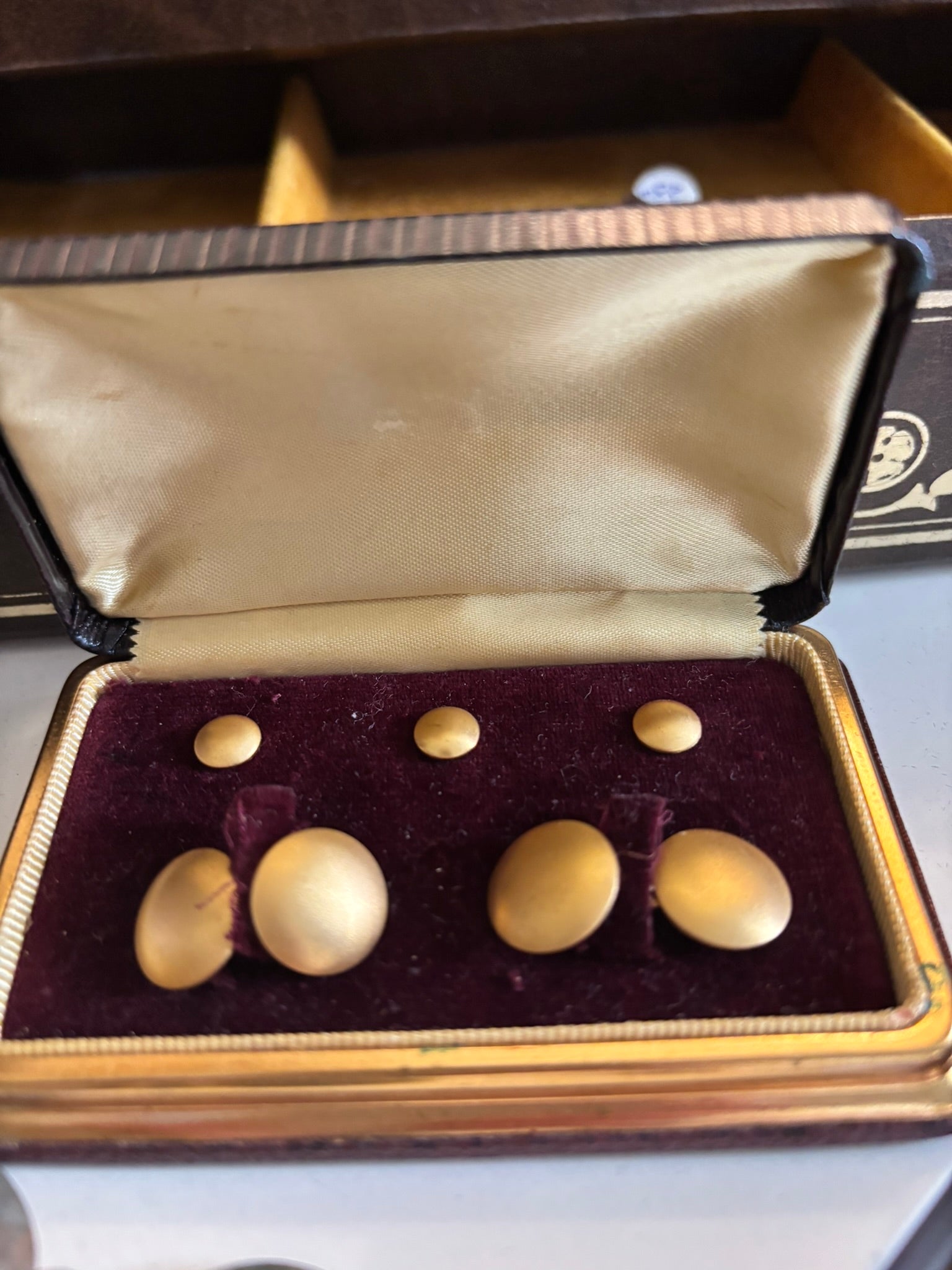 Vintage Cufflinks and Stud Buttons Dolan and Bullock