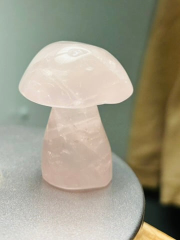 Rose Quartz Mushroom