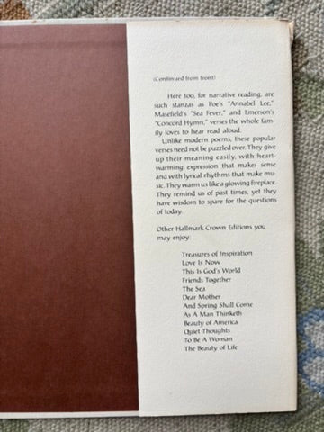 Best Loved Poems of All Time 1971
