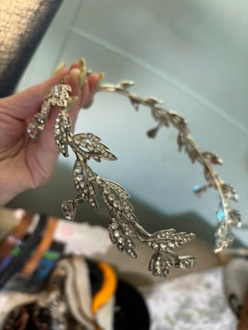 Dreamy Be-jeweled Floral Crown