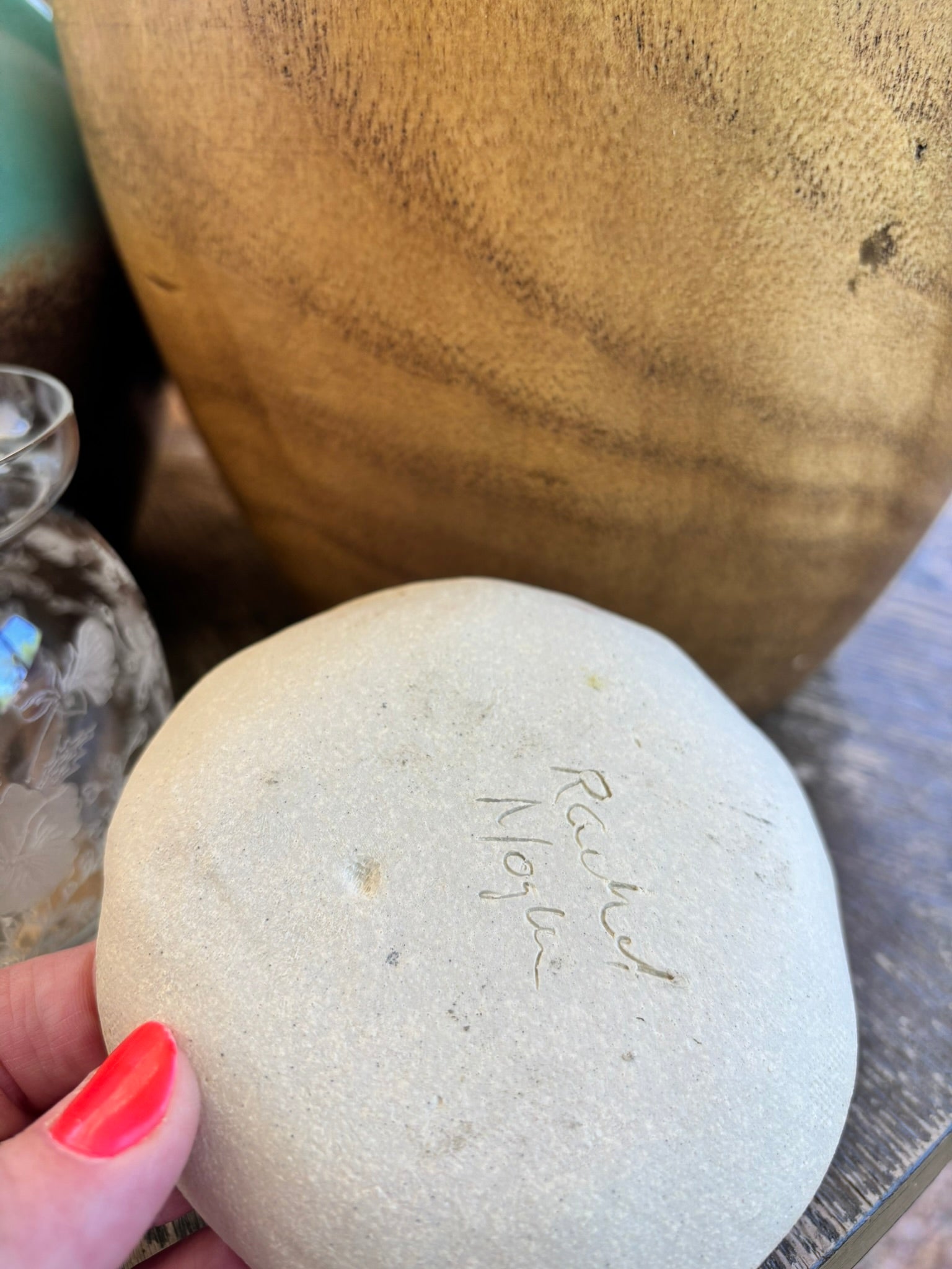 Handmade Studio Pottery Saucer