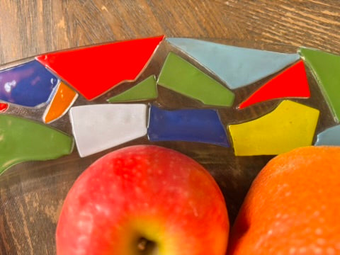 Brazilian Art Glass Platter