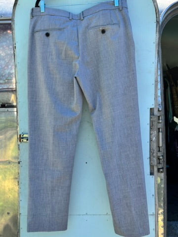 Slim Fit Grey Slacks