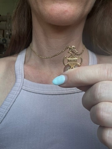 Vintage Avon “Baroness” pendant and chain