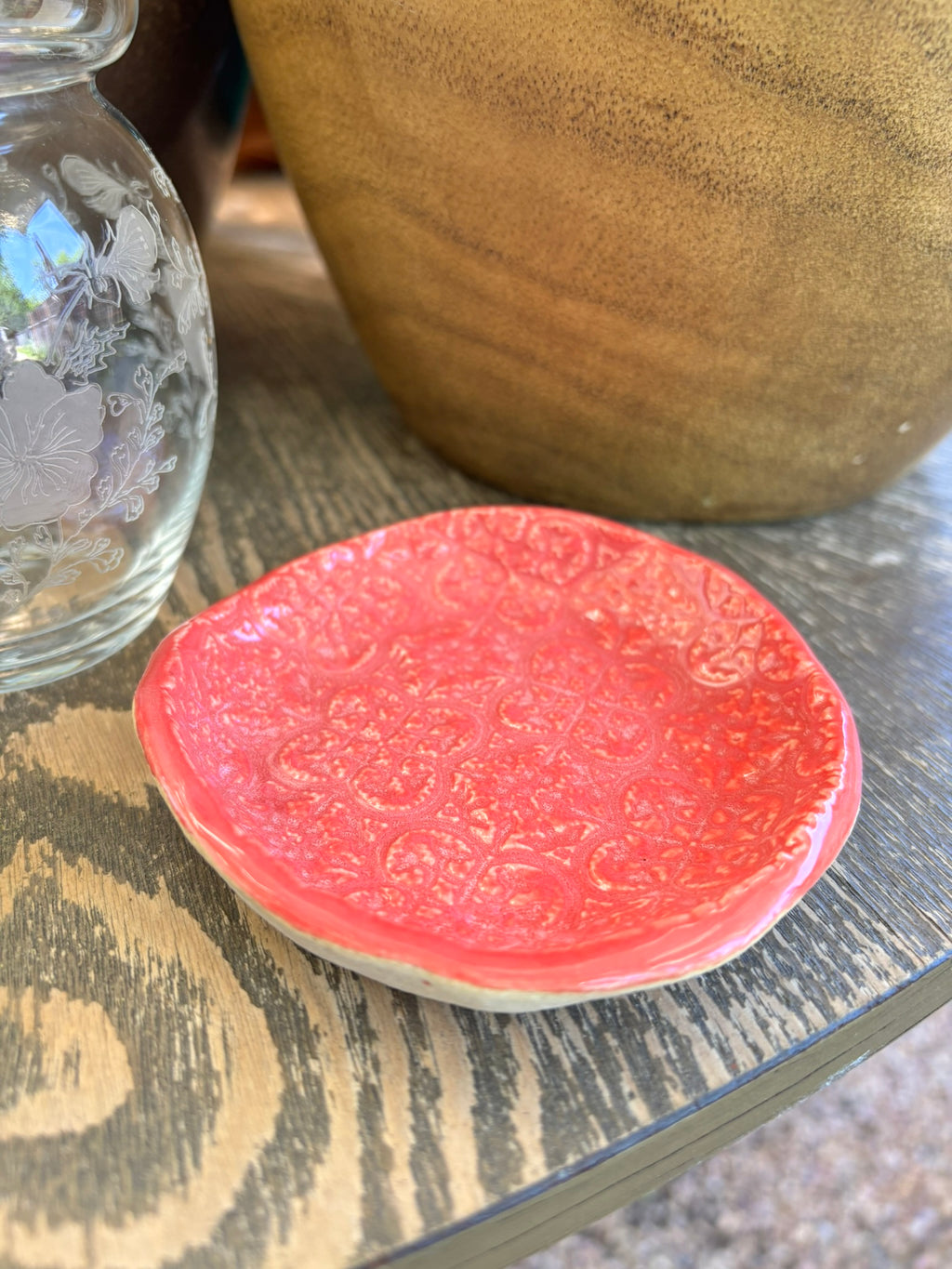 Handmade Studio Pottery Saucer