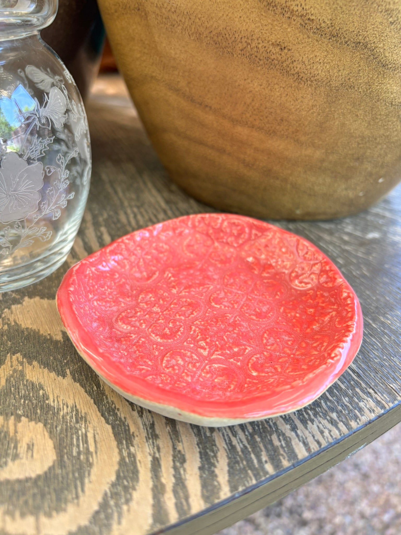 Handmade Studio Pottery Saucer