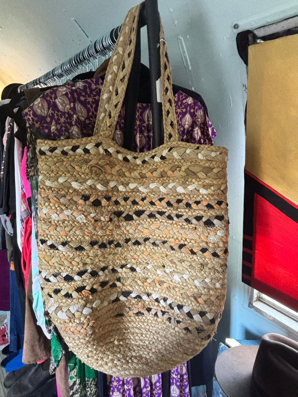 Woven Beach Bag
