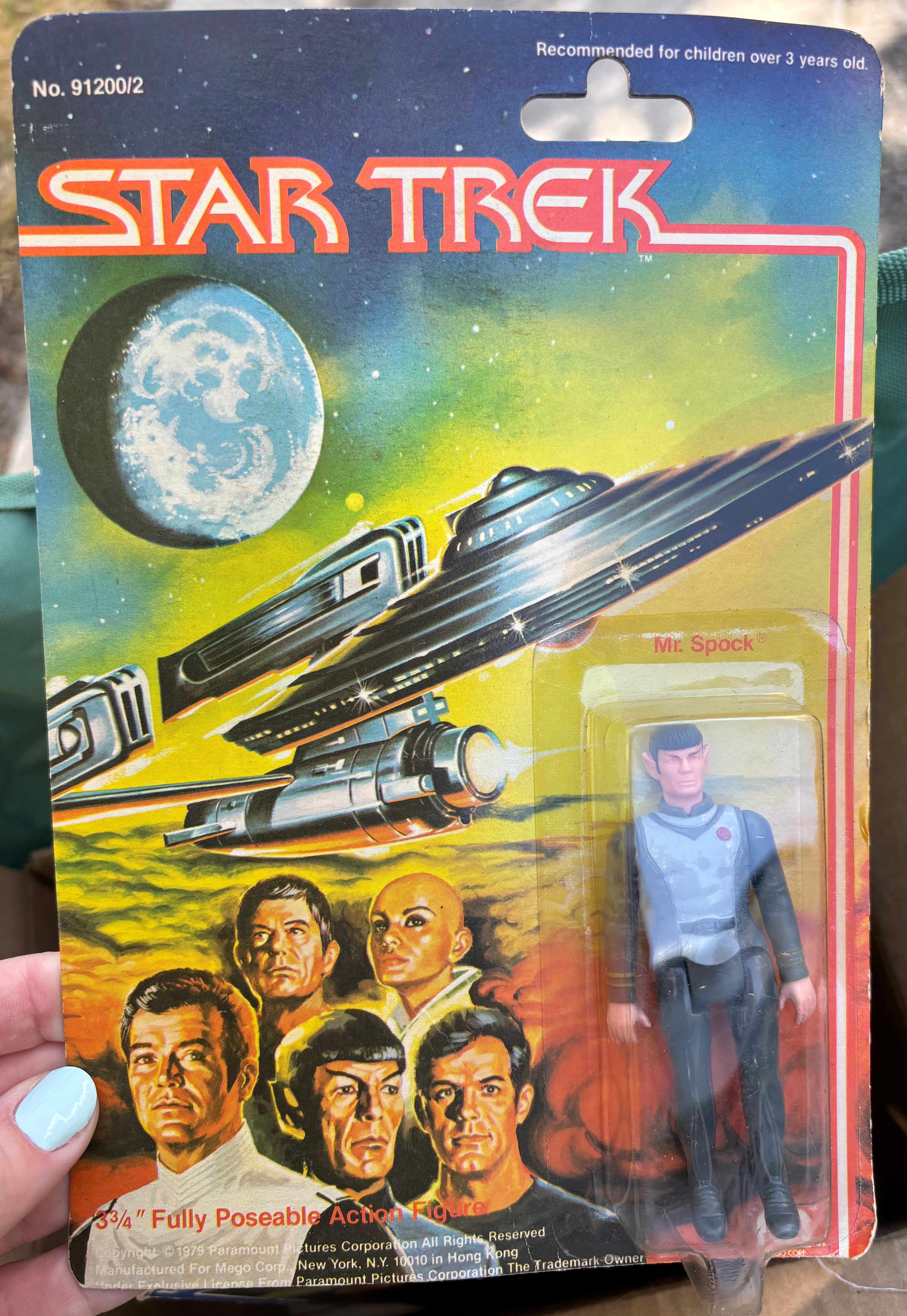 1979 Mego Star Trek Action Figure- Mr. Spock