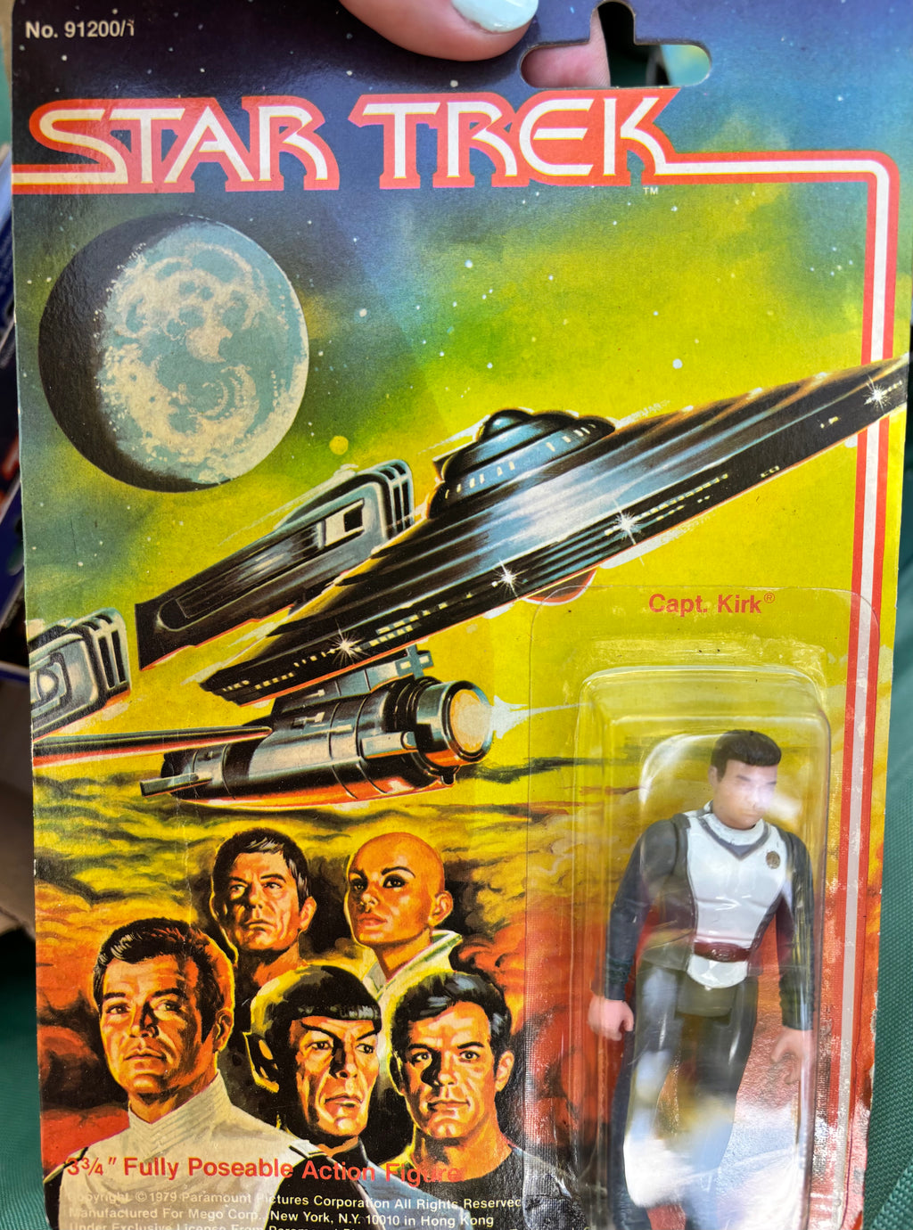 1979 Mego Star Trek Action Figure- Captain Kirk