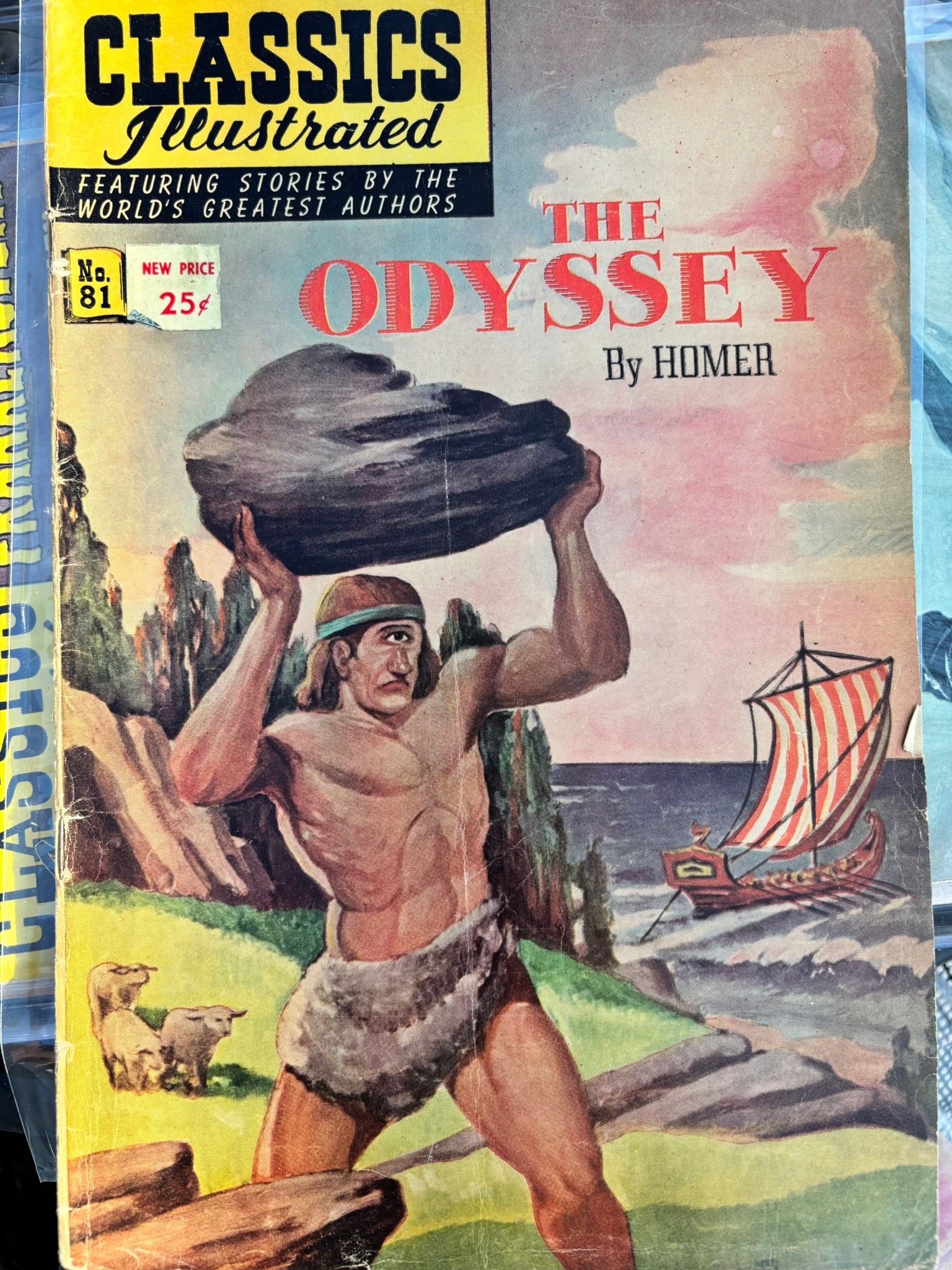 Vintage Comic Book: The Odyssey by Homer (1951)