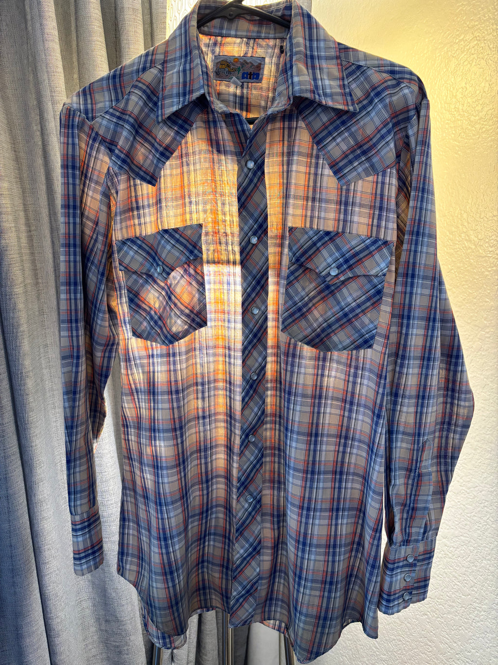 Citi Western Vintage Pearl Snap