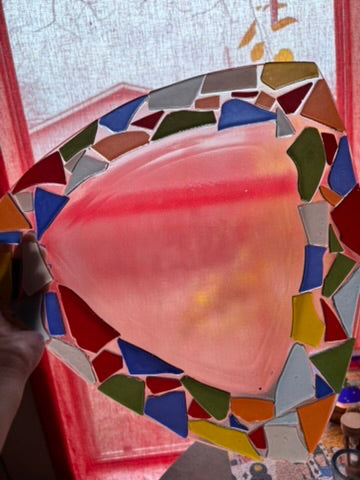 Brazilian Art Glass Platter