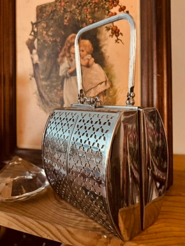 Vintage 1960's Stainless Steel Purse Made in Japan