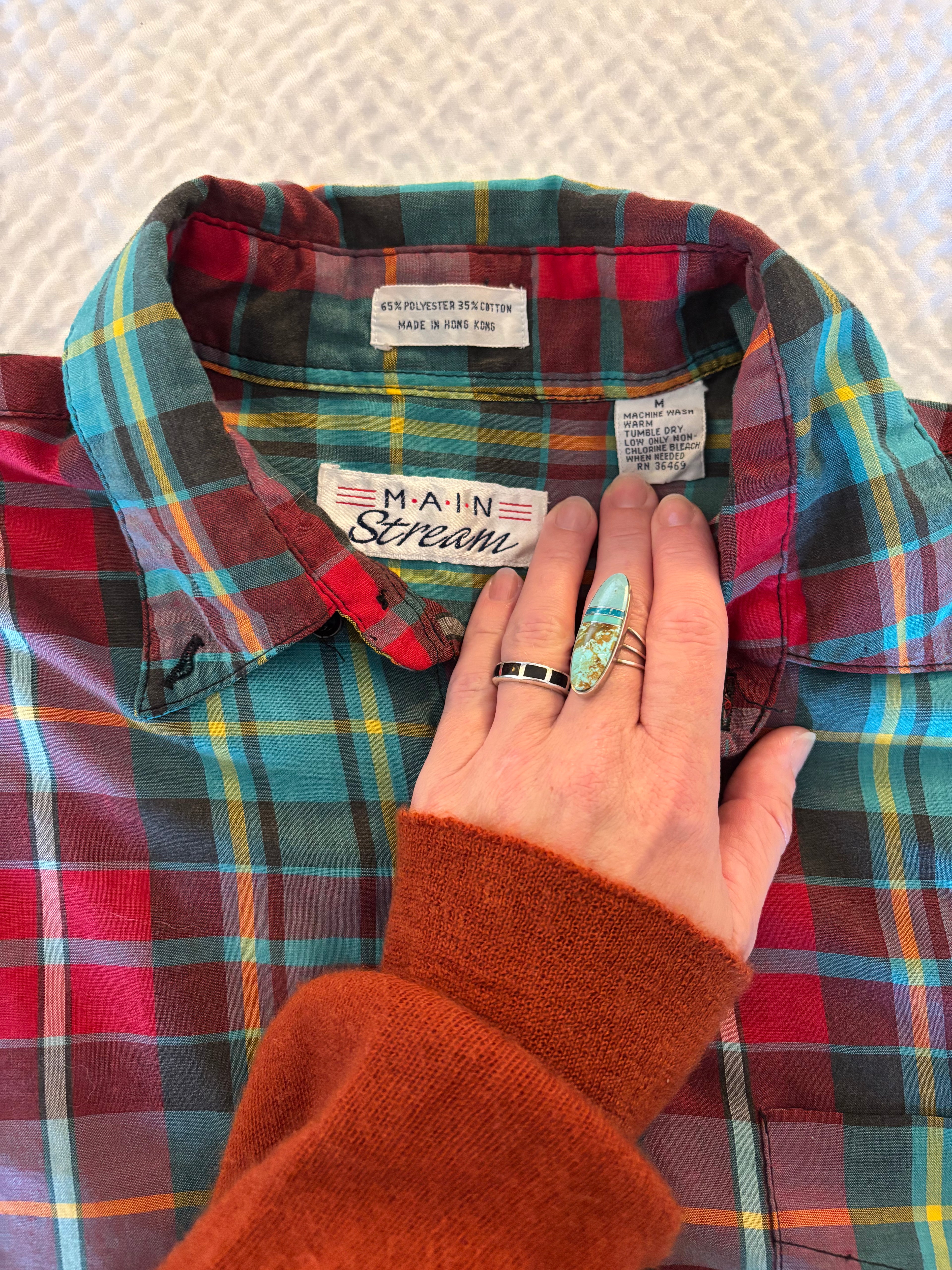 Main Stream Brand Vintage Dress Shirt