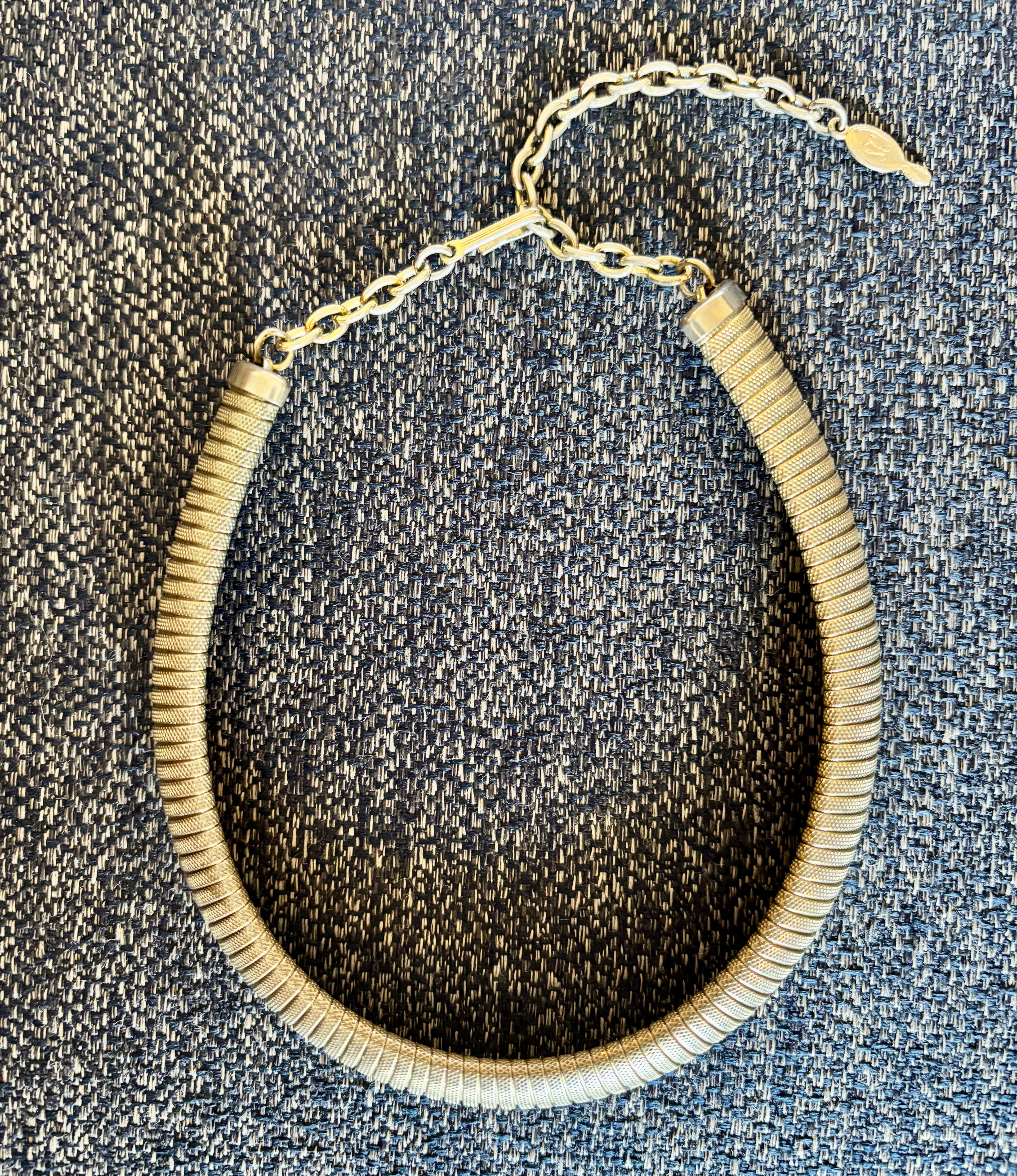 Vintage Sarah Covington Gold-Toned Flex Choker