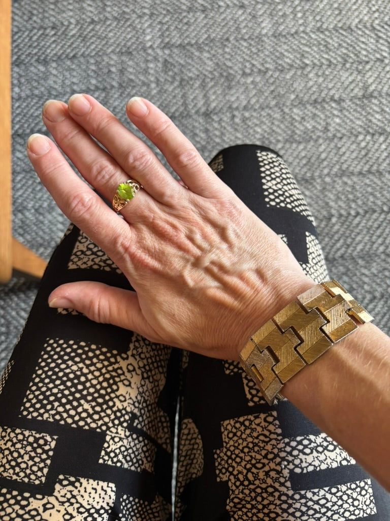 Unique Vintage Gold-toned Bracelet