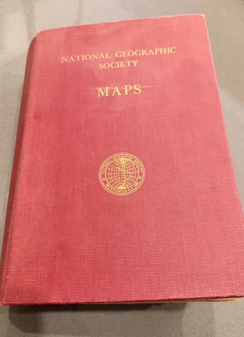 Index of National Geographic Maps 1949