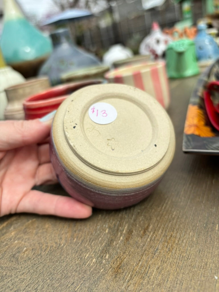Sweet Little Glazed Studio Pottery