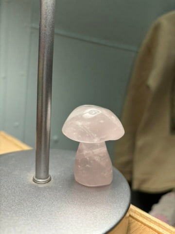 Rose Quartz Mushroom
