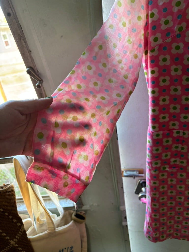 1970's Mod Light & Airy Spring Dress