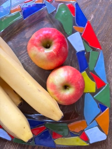 Brazilian Art Glass Platter