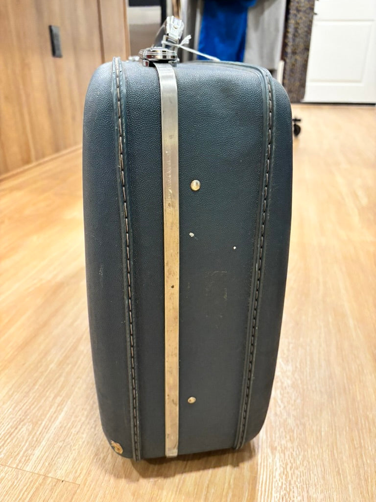 Vintage American Tourister “Tiara” blue suitcase