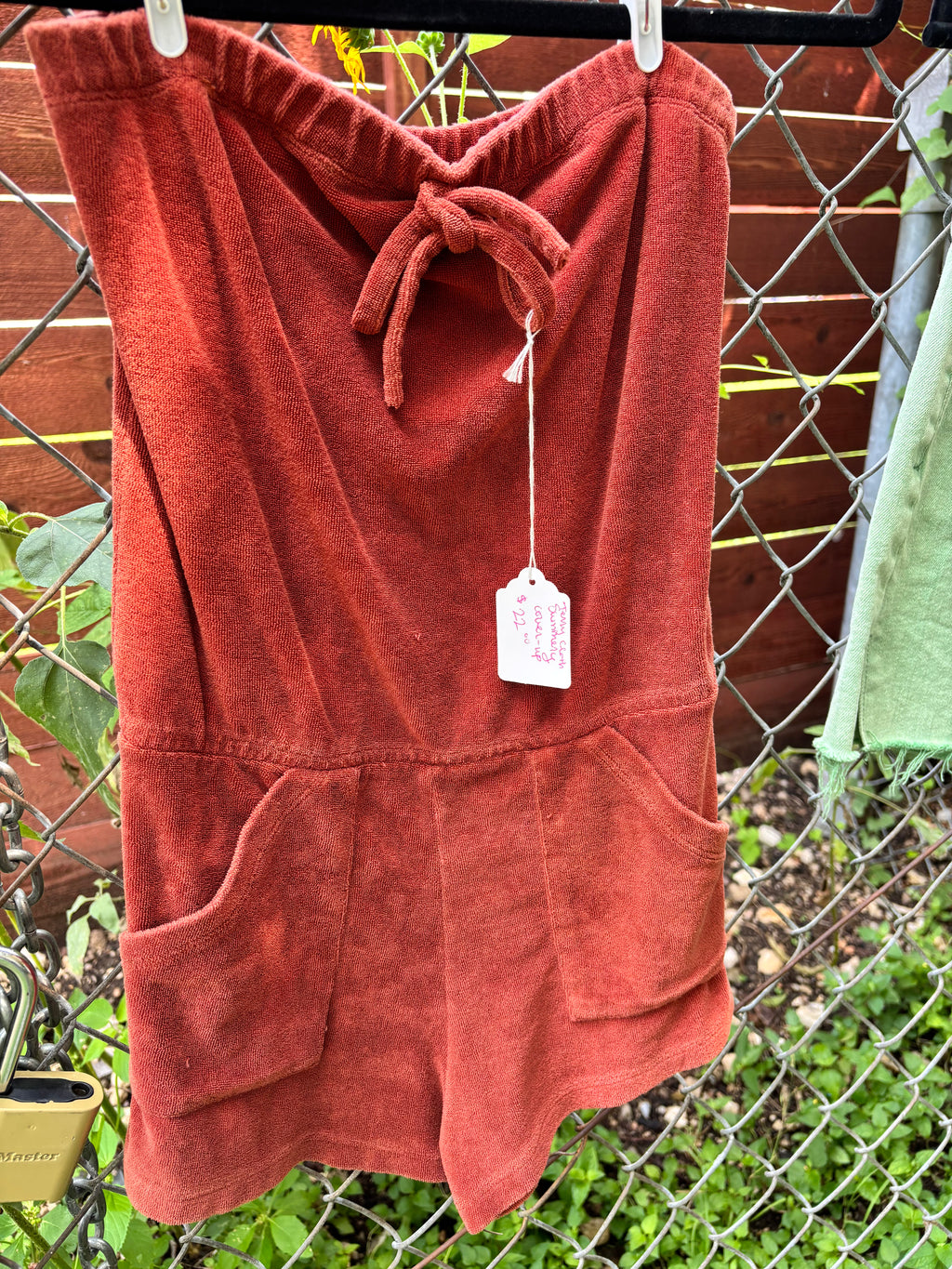 Auburn Terry-cloth Swim Cover-up