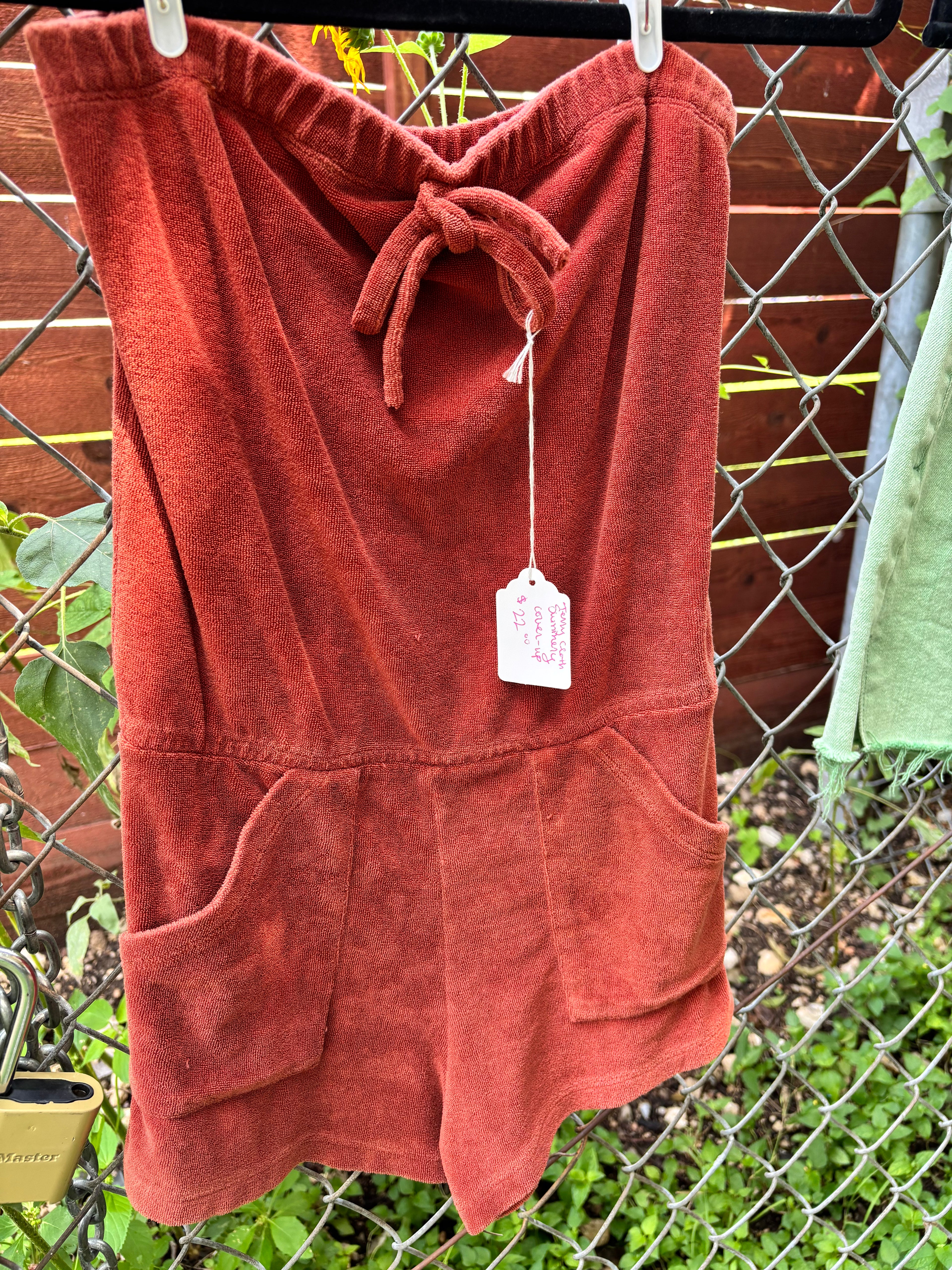 Auburn Terry-cloth Swim Cover-up