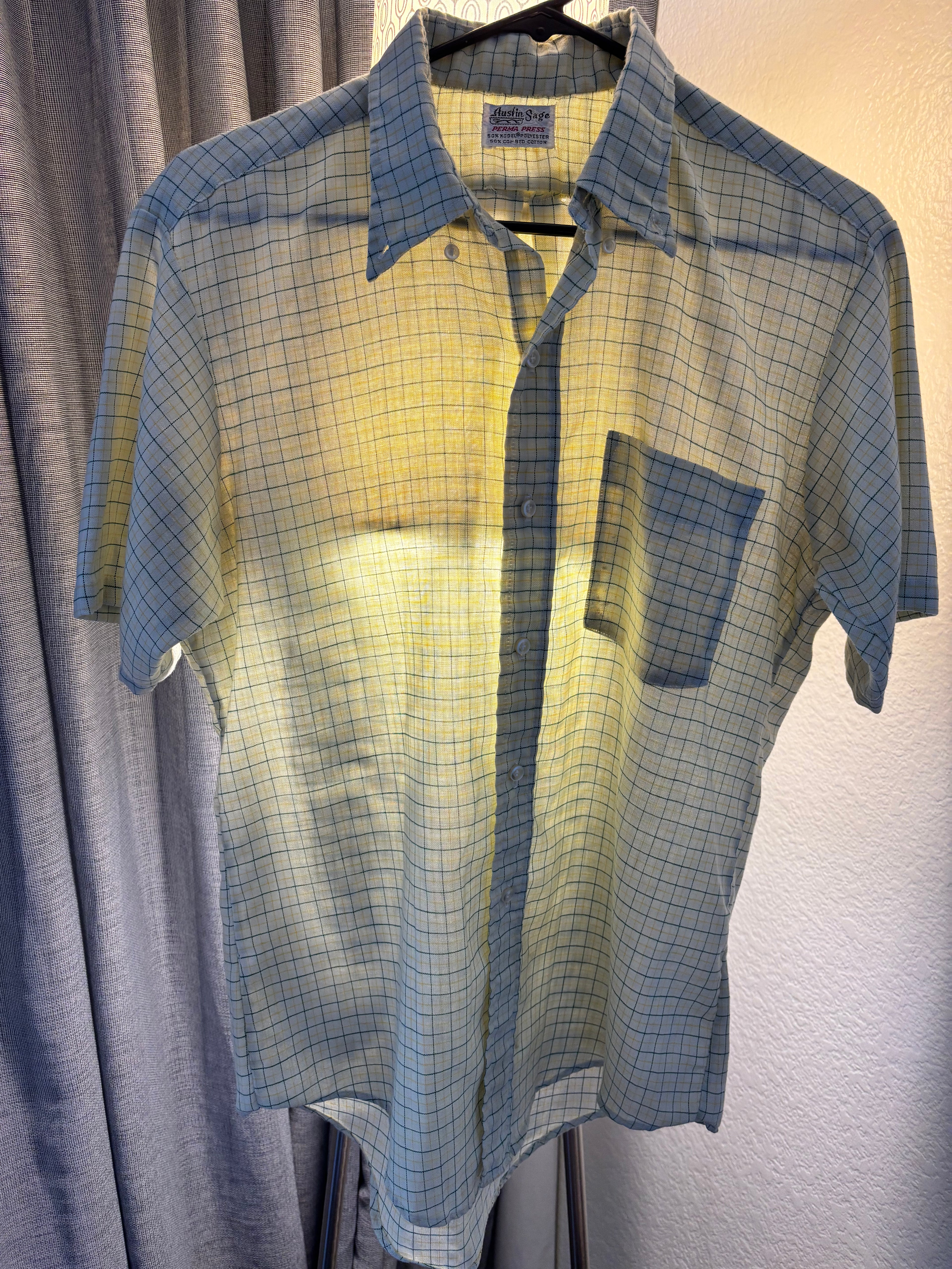 Austin Sage Brand Vintage Dress Shirt