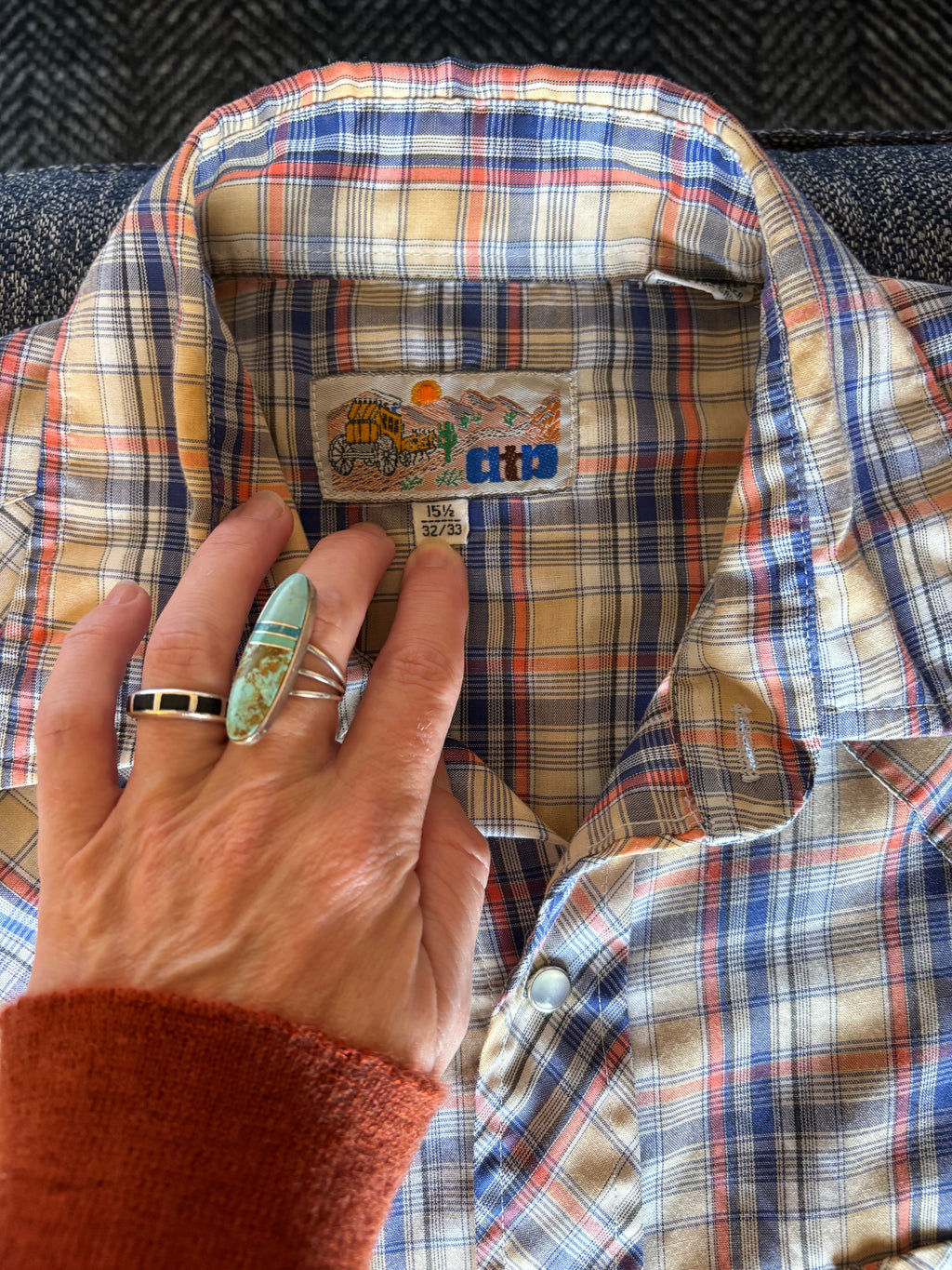 Citi Western Vintage Pearl Snap