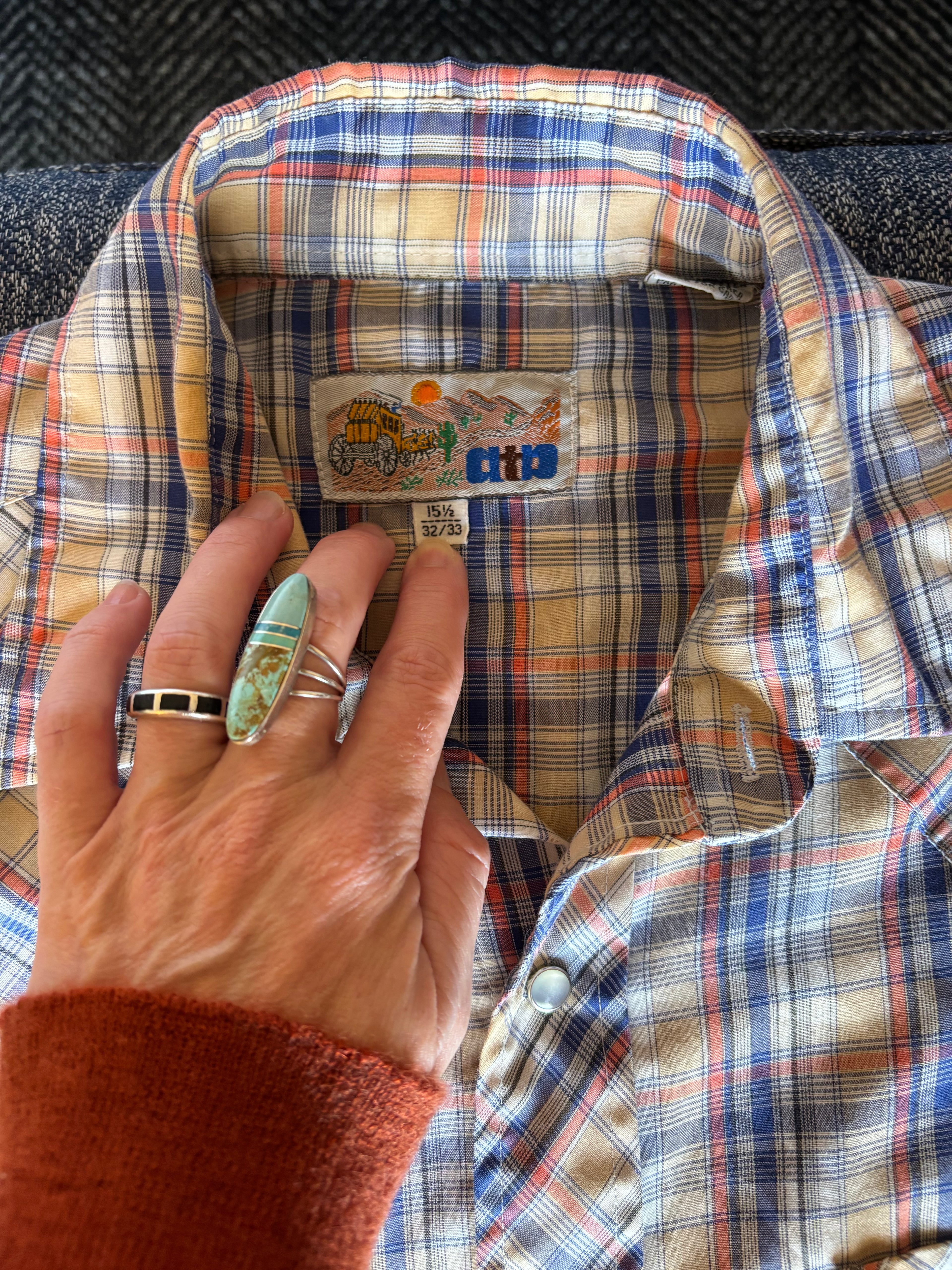 Citi Western Vintage Pearl Snap