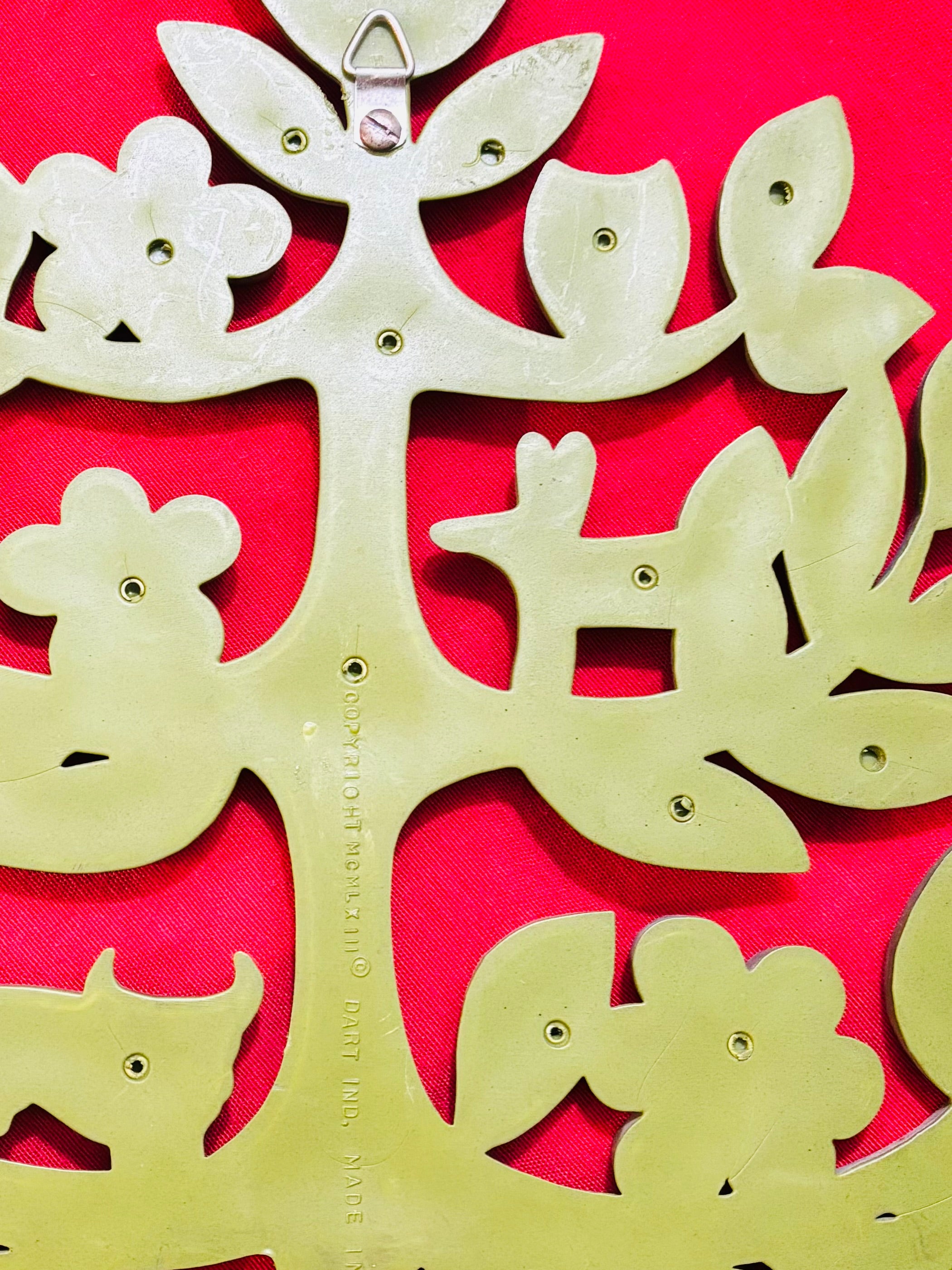 Tree of Life, Charming Set of Vintage Wall Hangings