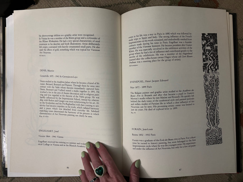 Art Nouveau Paintings by Tobien Felicitas