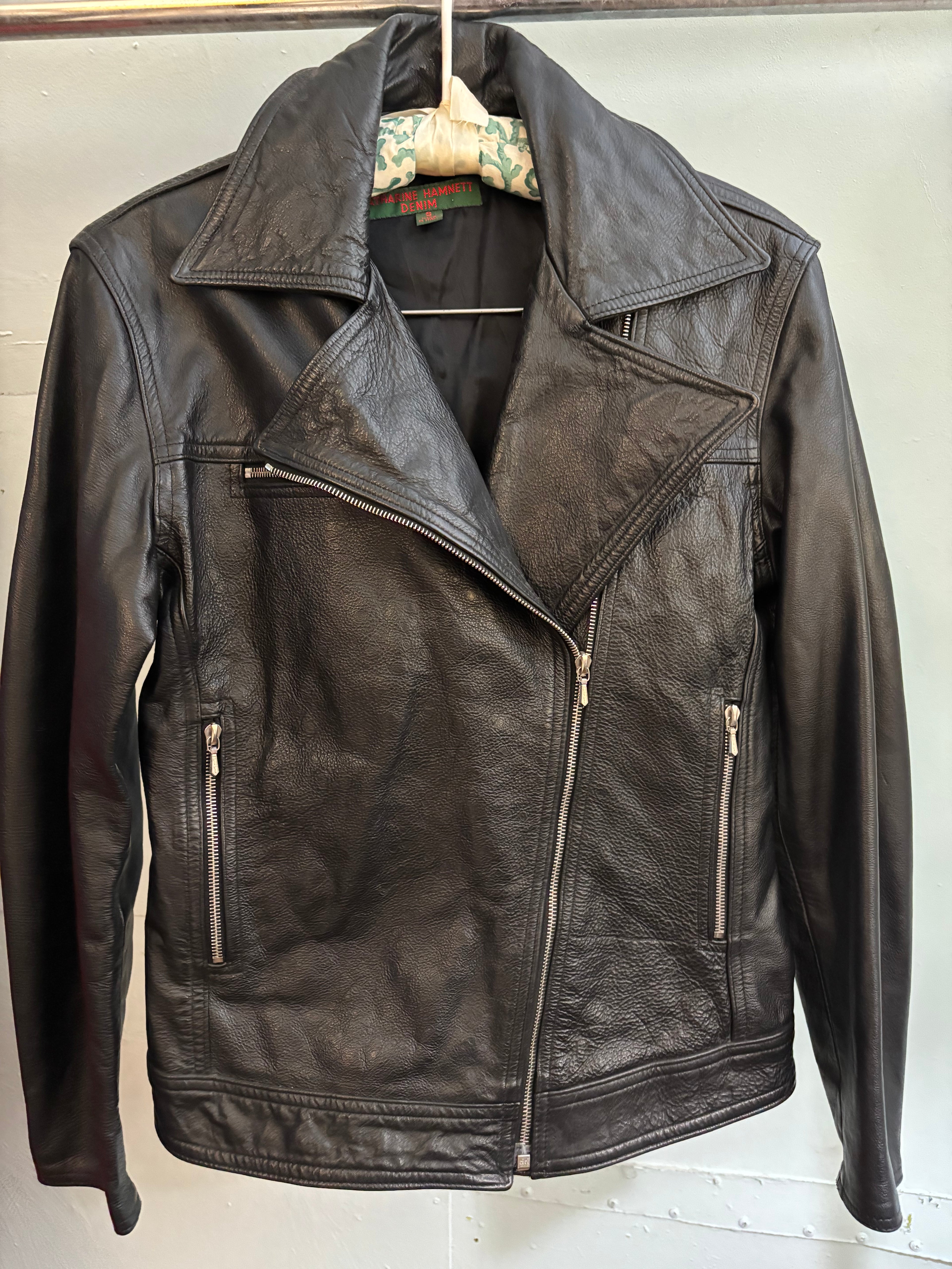 Katherine Hamnett Leather Jacket