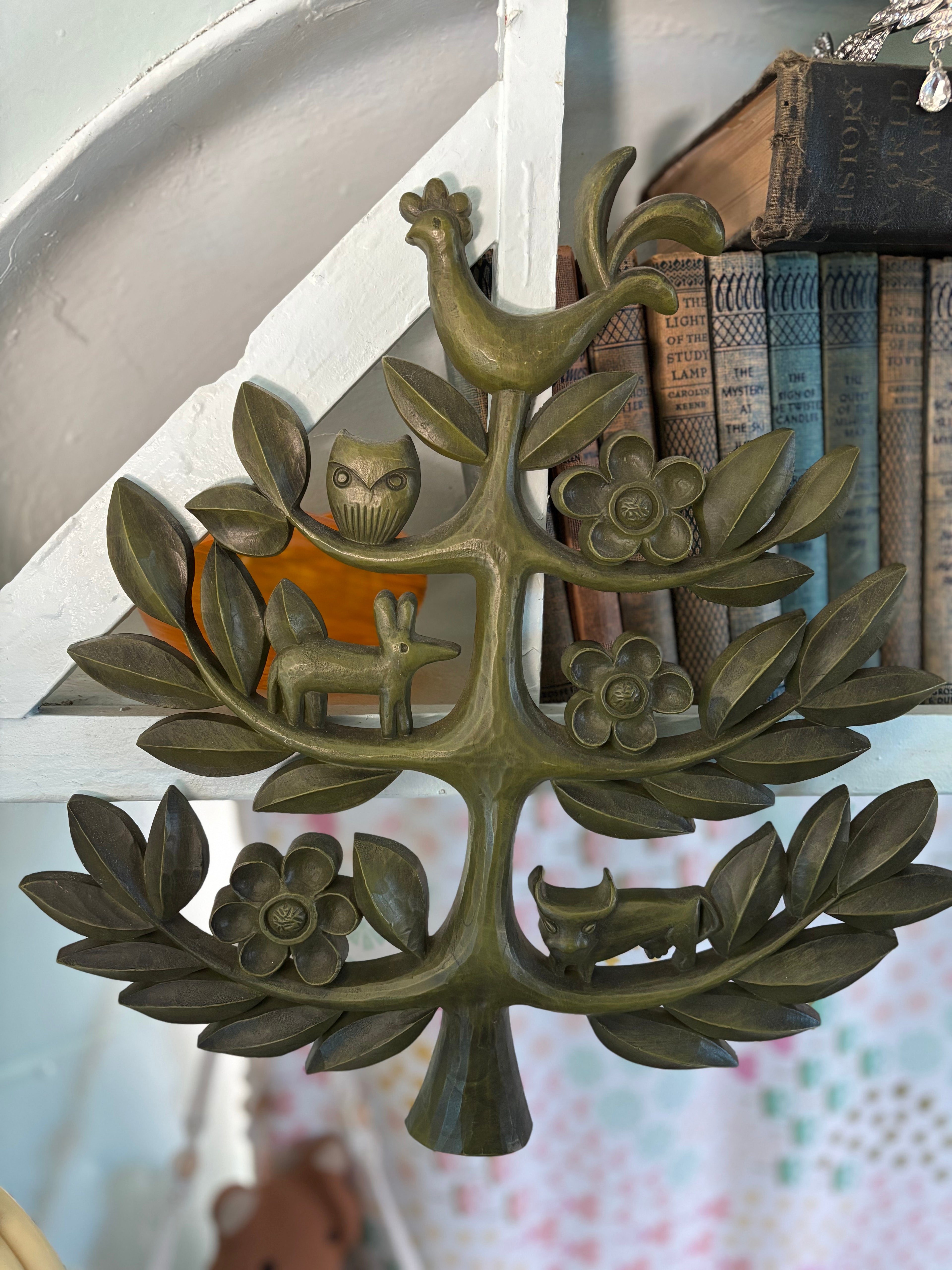 Tree of Life, Charming Set of Vintage Wall Hangings