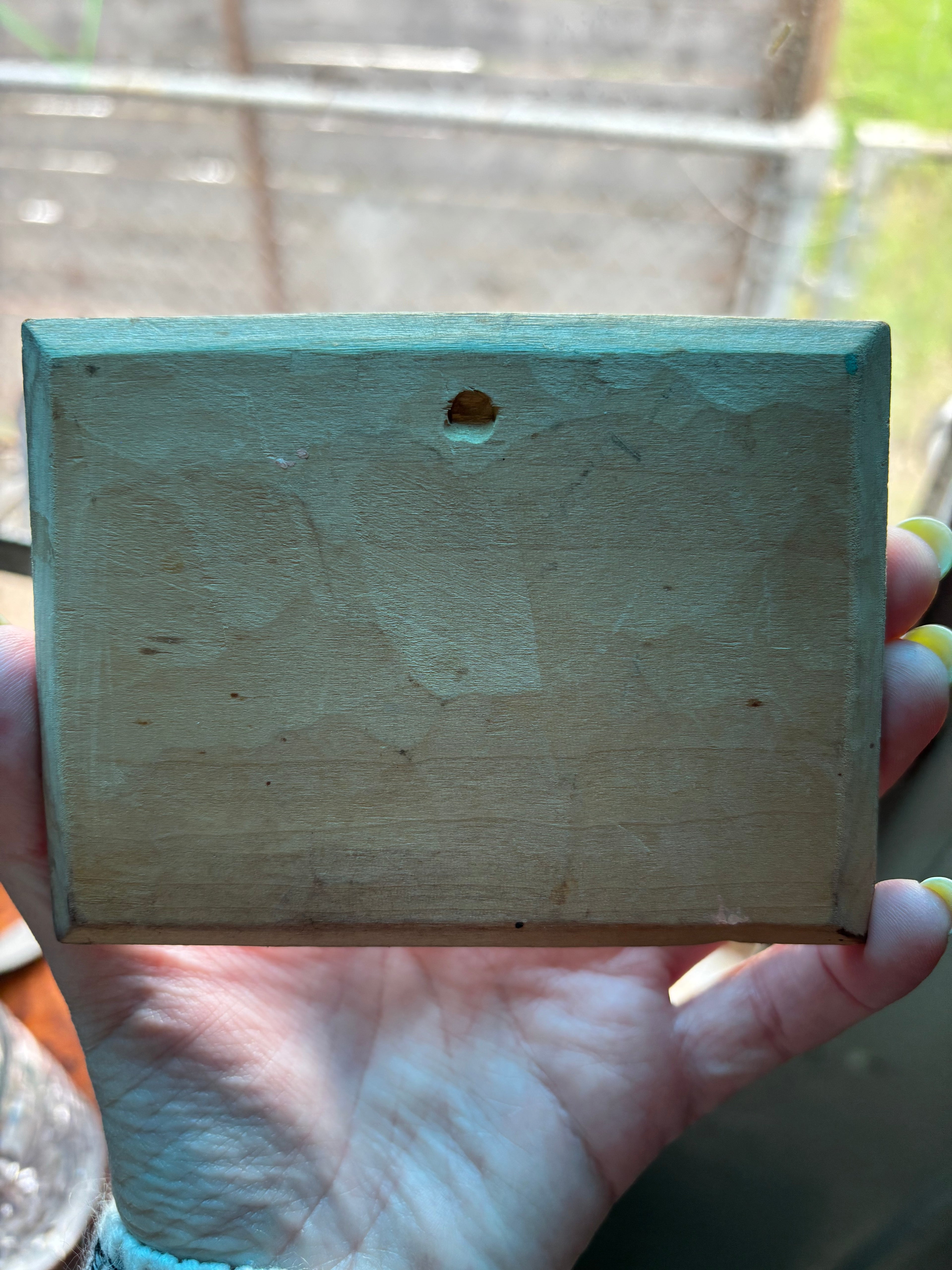 Vintage Folk Art Wood Carving